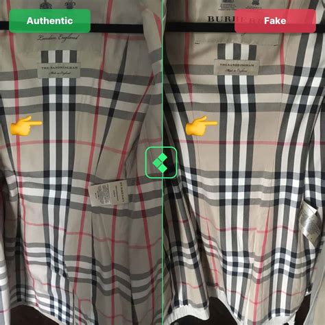 pattern doesn't line up for burberry trench coat fake|burberry coat false.